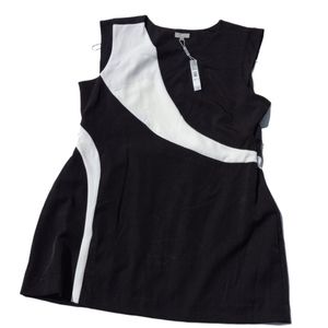 John miller NWTs black and white plus size dress size 18